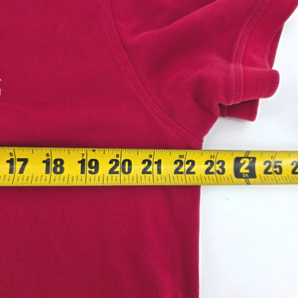 Brooks Brothers 1818‎ Performance Polo Shirt Mens XL Slim Fit Red Cotton Golf - Picture 6 of 6
